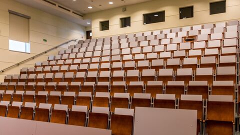 Hörsaal Lehrer Stufenhörsaal