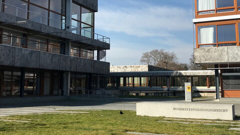 Bundesverfassungsgericht Gebäude des Bundesverfassungsgerichts in Karlsruhe